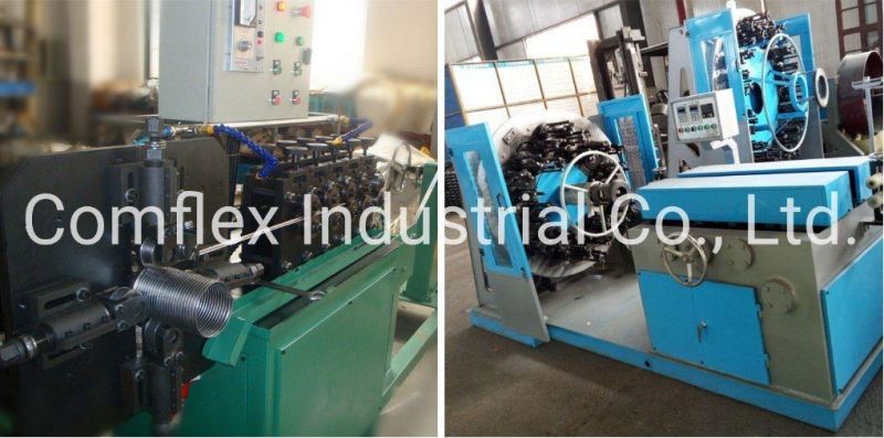 Automobile Exhaust Flexible Pipe Manufacturing/Production Line, Exhaust Pipe/Tube Assembly Machine