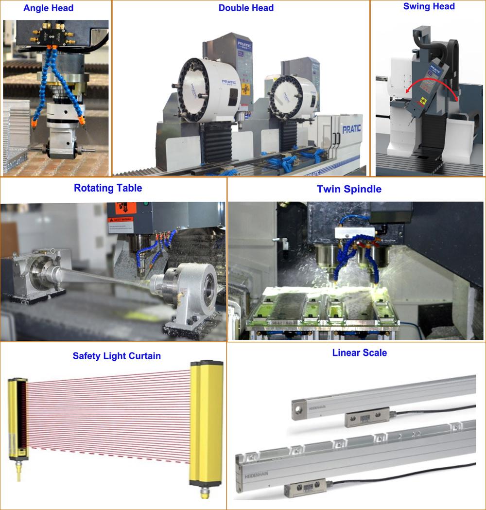 Multifunctional CNC Machining Center for Processing Machinery Parts
