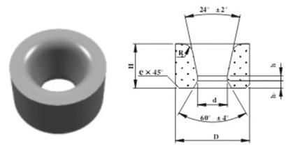 Gw Carbide-Carbide Wire Drawing Dies