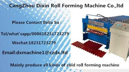 Dx Color Steel Arched Machine