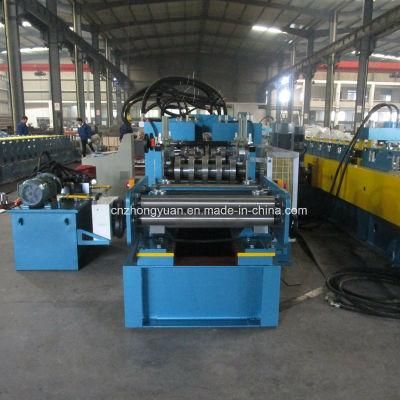 Hangzhou Zhongyuan Automatic CZ Purlin Roll Forming Machine with Precutting with ISO/SGS/Ce