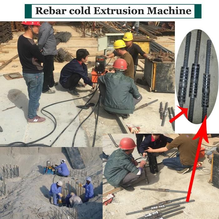 Hydraulic Rebar Cold Extrusion Press Welding Machine