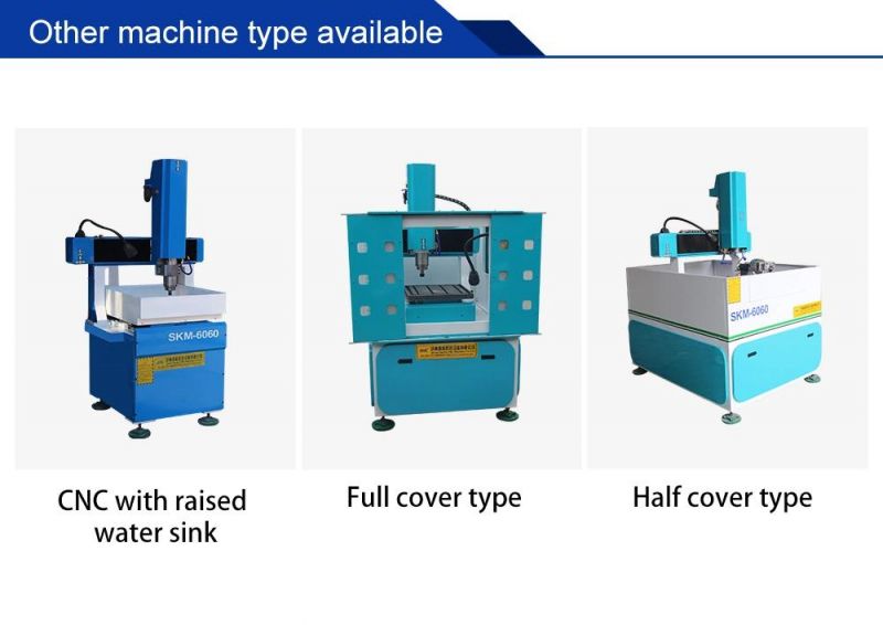 Manufacturer Outlet Professional Skm-6090 CNC Metal Cutting Machine