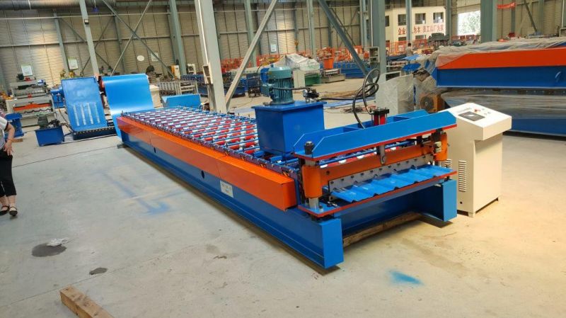 Trapezoidal and Glazed Tile Roll Forming Machine