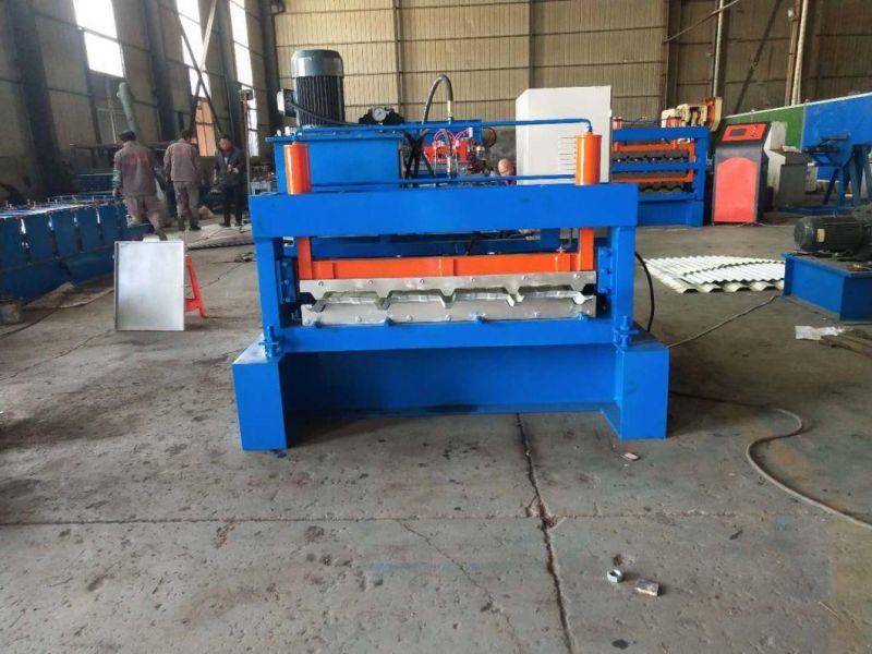 Metal Roofing Trapezoidal Ibr Panel Crimp Roof Curving Arch Bending Roll Forming Machine