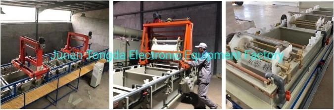 Tongda11 Zinc Plating Machining / Nickel Electroplating / Barrel Type Plating Line