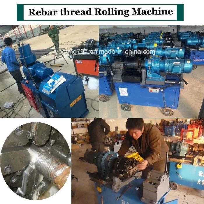 China Screw Making Machine Building Steel Rebar Thread Rolling Machine Price