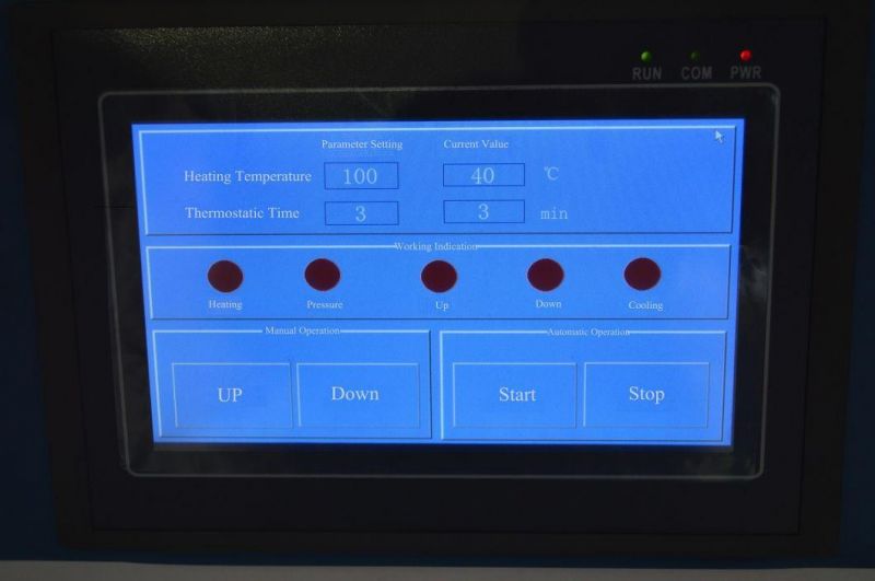 Double Head Metallographic Sample Hot Mounting Press