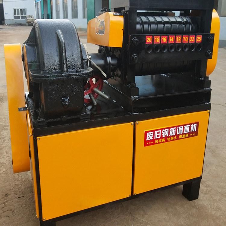 High Quality 8 Inlet Feeding Hole Waste Steel Bar Straightening Machine