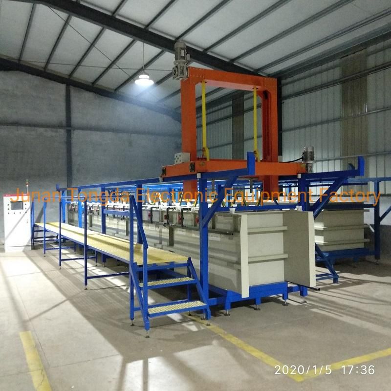 Automatic Anodizing Machine Aluminum Anodizing Plant Dyeing Machine