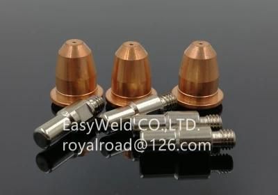 Compatible Trafimet S45 Electrode Pr0110 Nozzle Pd0116 Plasma Cutter Consumables