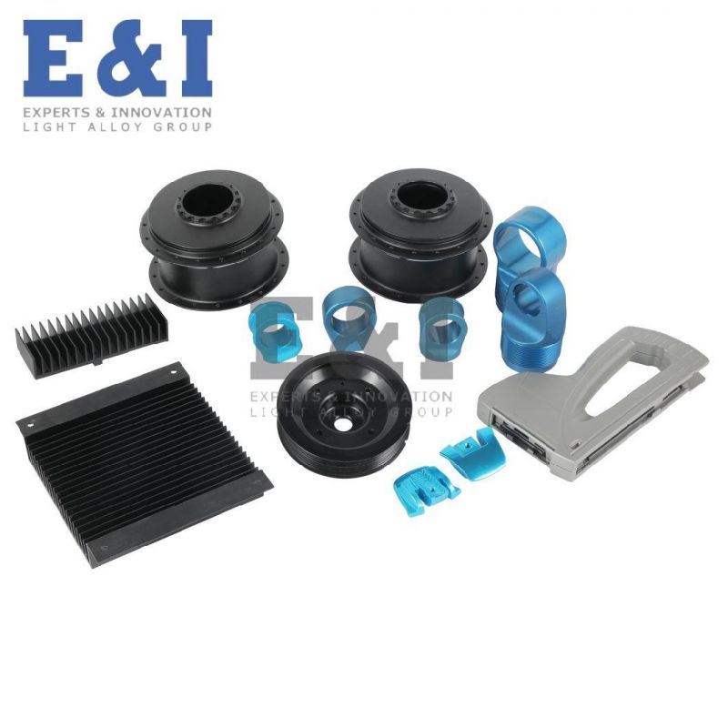 High Precision Aluminum CNC Milling Forging Part with Forging with CNC Machining with Anodizing Finish