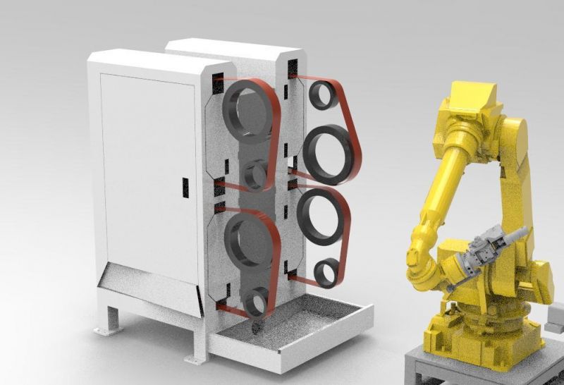 Sanitaryware Machine for Robot Polishing