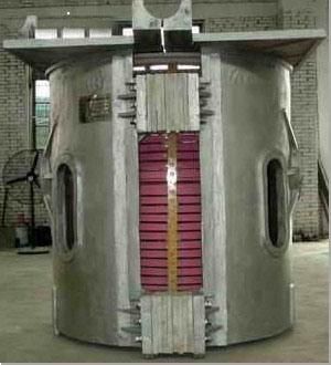 Medium Frequency Induction Melting Furnace for Iron/Steel-2t