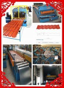 High Quality and Economical Steel Tile Forming Machine with CE Certificate (YX 24-183.3-1100)