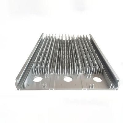 Skived Fin Aluminum Extrusion Radiator Heat Sink Aluminum Profile