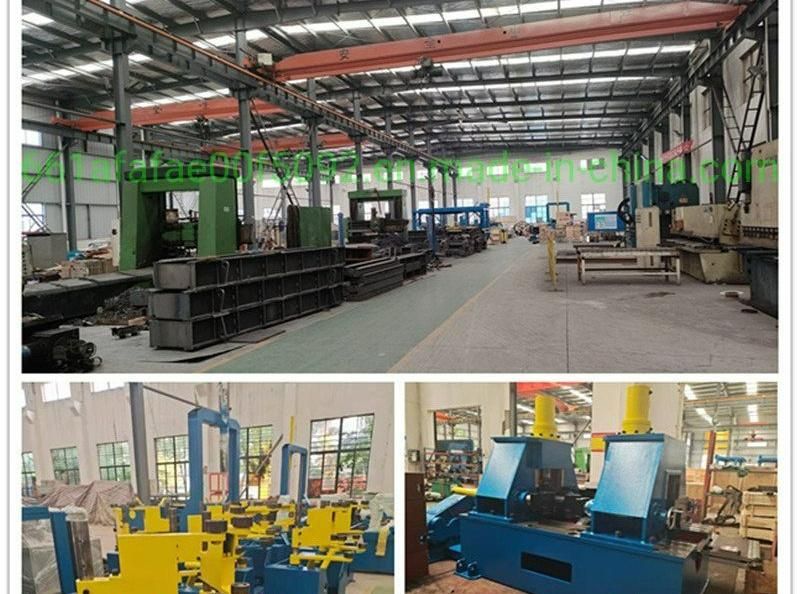 H Profile Mild Steel Structure Beam Flange Straightening Machine