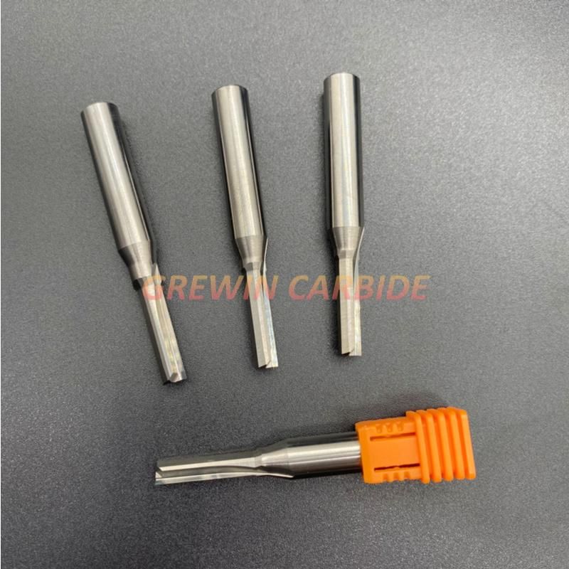 Gw Carbide - Two Flutes Straight Router Bits for Wood CNC Straight Engraving Cutters Carbide Endmills Tools