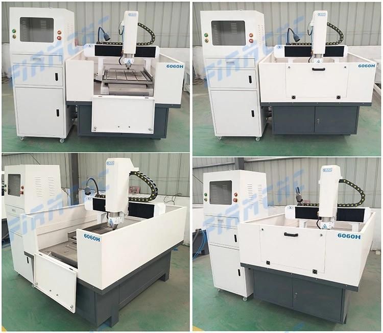 Heavy Duty Servo Motor 4040 6060 CNC Metal Mould Making Milling Machine