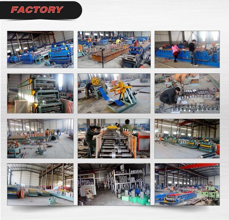 High Strength Concrete Steel Floor Deck Making Machines in Hebei China