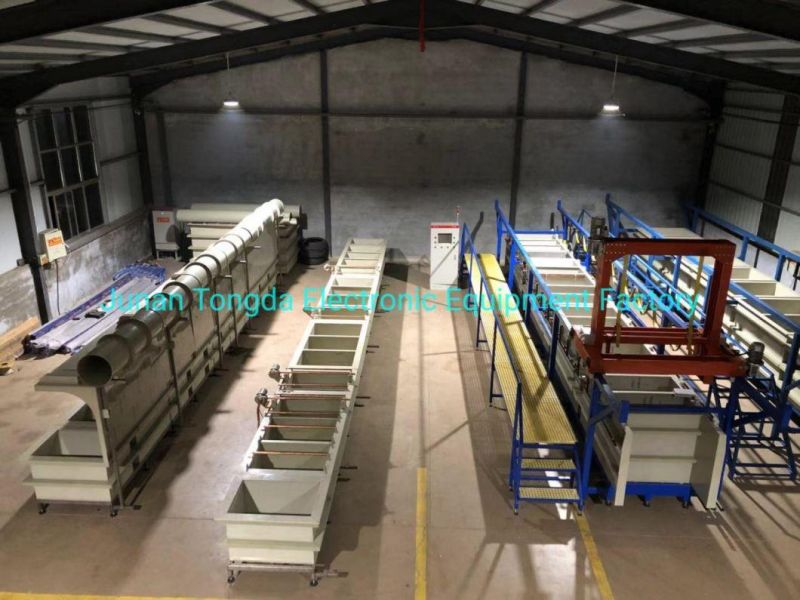 Customized Automatic Electroplating Machine for Anodizing Aluminum / Anodizing Plant