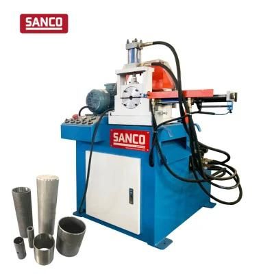 Manually-Operated Air Double Head Chamfer Chamfering Machine for Steel Tube