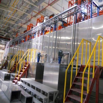 Automatic Green Electrophoresis Painting Line with Conveyor System