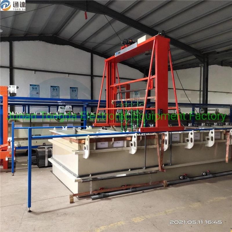 Chrome Plating Machine Electroplating Machine &Zinc Plating Line Nickel Electroplating Plant Plating Production Line Plating Equipment