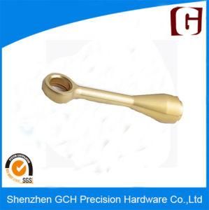Customized Bronze Push Handle CNC Precision Machined Part