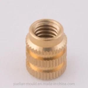 CNC Machined Embedded Brass Nut Molded-in Blind Threaded Inserts Screw