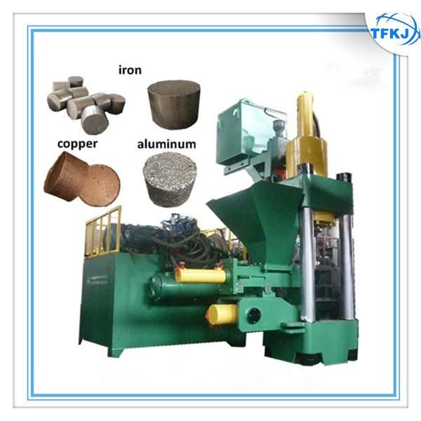 Reasonable Price Cast Metal Chip Aluminum Chip Block Making Machine