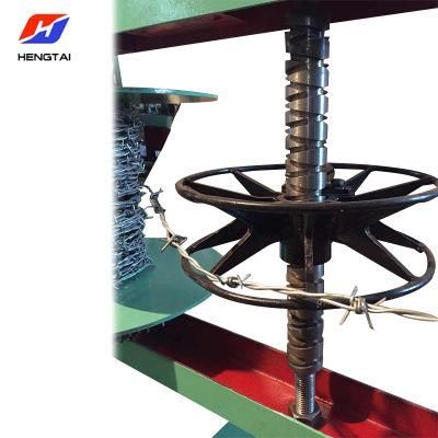 High Security Double Wire Normal Twisted Barbed Making Machine