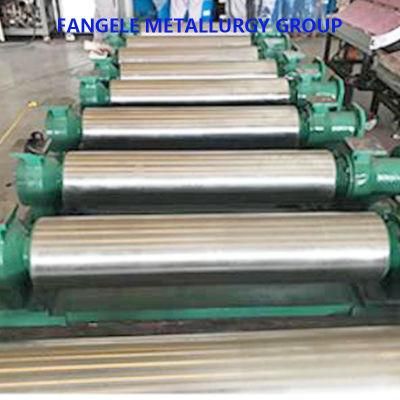 Laser Cladding Laminar Cooling Rollers for Producing Hot Rolling Strips