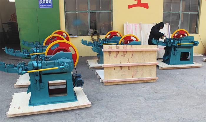 Automatic High Speed and Low Noise Iron Wire Nail Making Machine