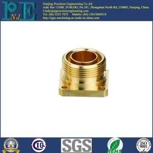 Customized Brass CNC Machining Fiber Adapter