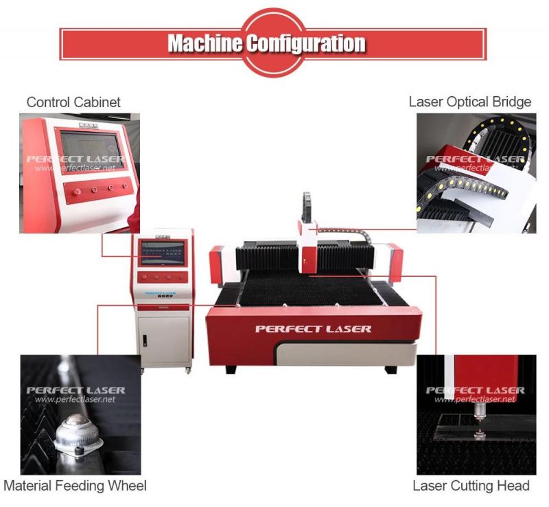 Metal Stainless Steel Fiber Laser Cutting Machine 1000W