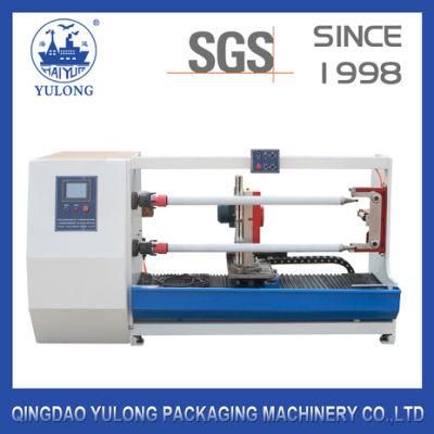 PLC Controlled /Servo Motor Adhesive Tape Roll Cutting Machine with Ce Approved