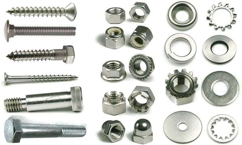 Investment Casting and CNC Machining Part with Screw