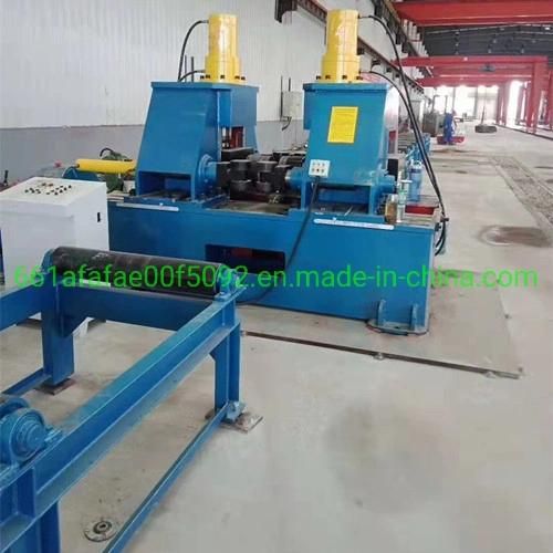 60mm Flange Thickness Hydraulic Automatic Mild Steel H Beam Straightening Machine
