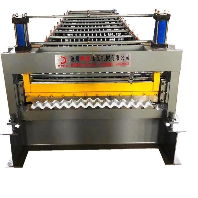 850 836 Corrugated Roofing Sheet Roll Forming Machine