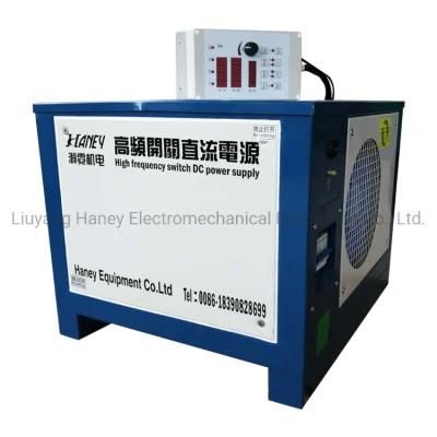 Haney CE IGBT High Frequency RS485 Adjustable Wheels Chrome Plating Machine