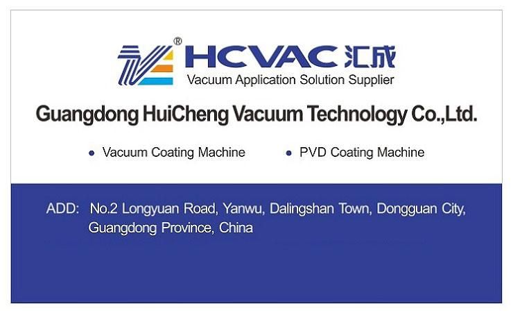 Hcvac Plastic Vacuum Metallizing Machine, Plastic PVD Vacuum Coating Machine