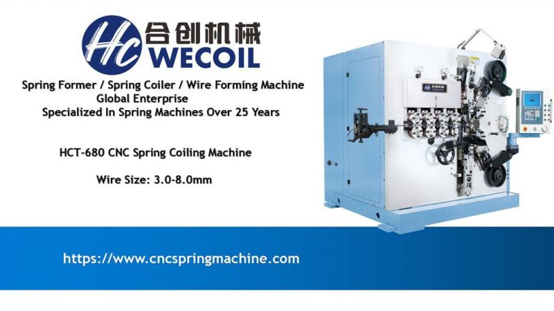 wecoil 8.0mm mold spring coiling machine