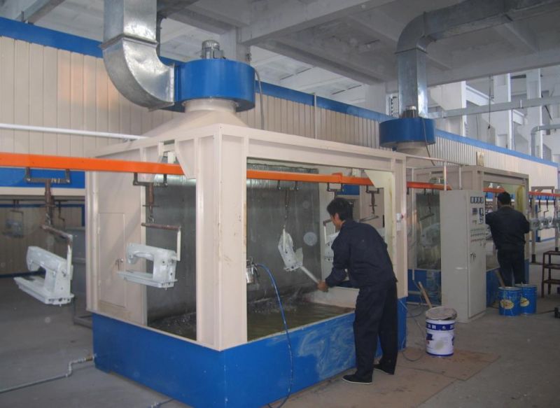 Wet (Water Curtain) Type Paint Spray Booth