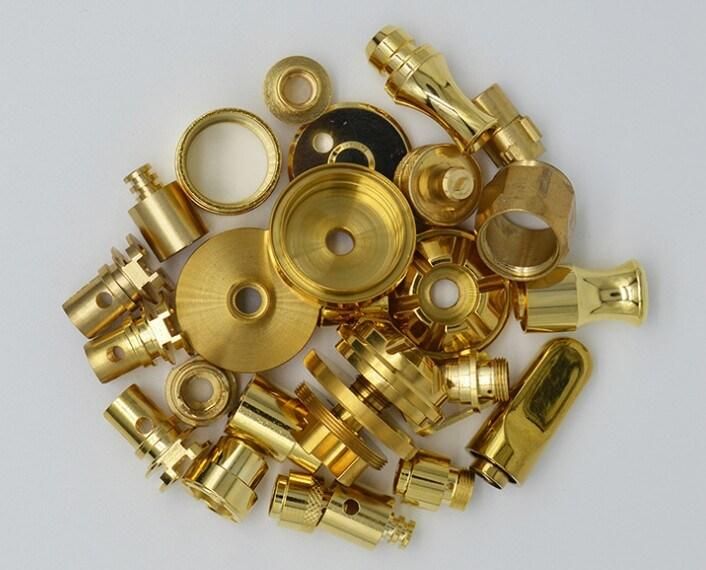 Custom High Precision Brass Electronic Accessories CNC Mahining Parts