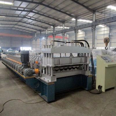 Nigeria Type 960 Color Steel Glazed Tile Roll Forming Machine Roll Former Making Machine