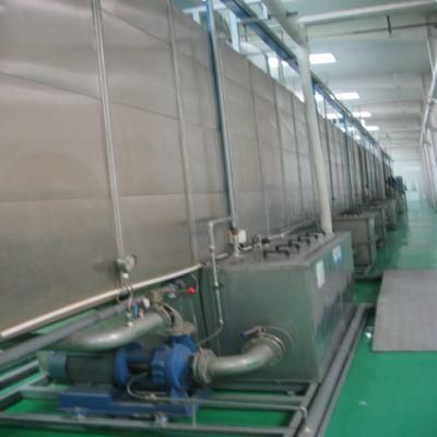 Automatic Liquid/Powder Coating Paint Spray Production Line for Doors with ISO