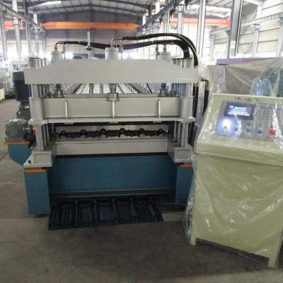 Construction Building Material Aluminum Roof Tile Roll Forming Machine