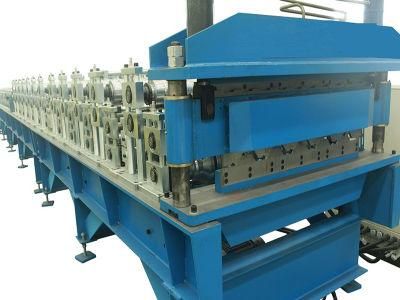 Double Layer Glazed Tile Corrugated Panel IBR Sheet Roll Forming Machine