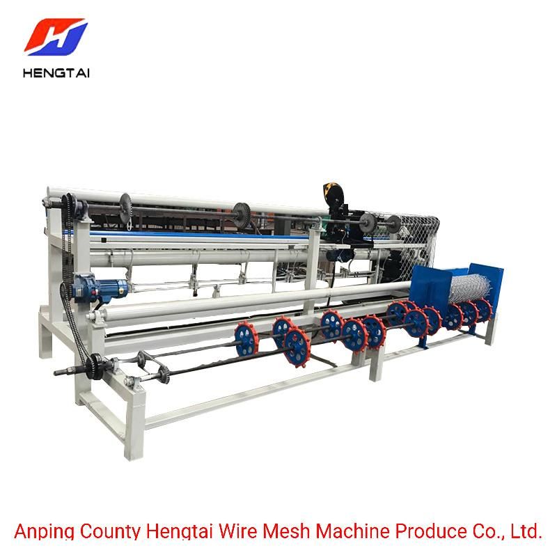 Full Automatic Chain Link Fence Diamond Mesh Making Machine
